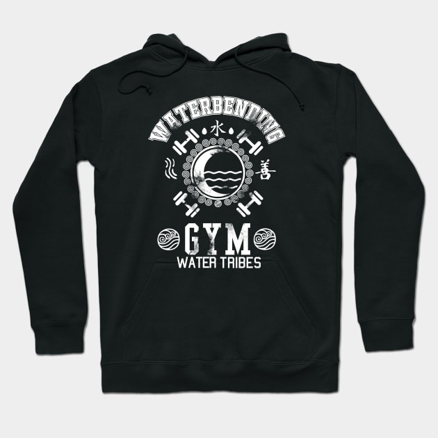 Waterbending Gym Hoodie by Silentrebel